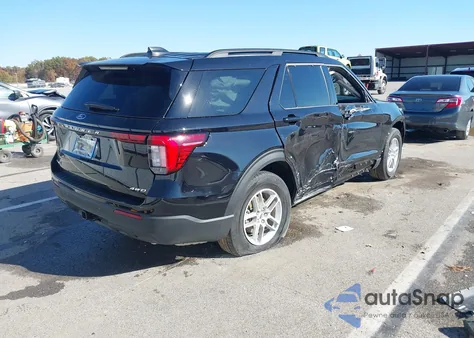 2025 Ford Explorer Active из США, поврежденный, VIN 1FMUK8DH4SGC92204